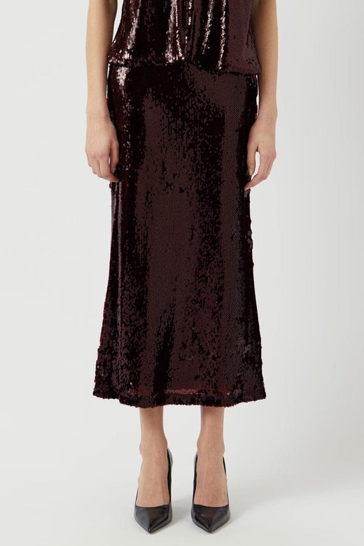 YAS - Yasroyalina Hmw Sequin Ankle Skirt -Show - 4845878 Port Royale W Sequins