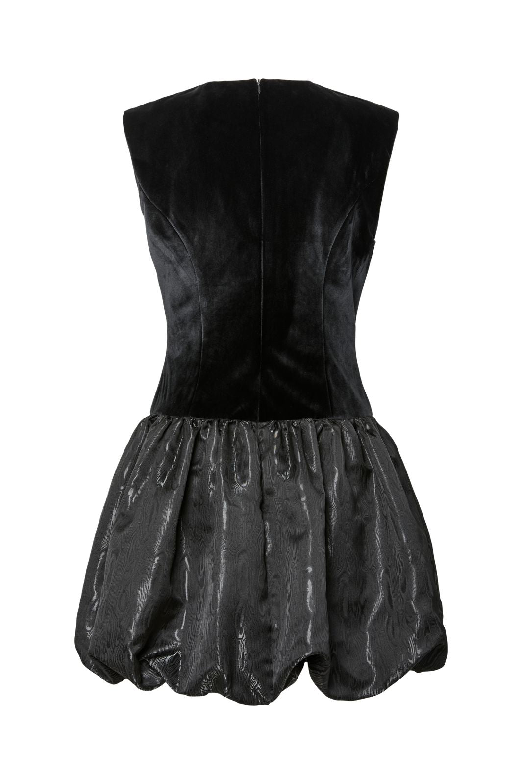 YAS - Yassarah Sl Bubble Hem Dress Gf - 4933406 Black