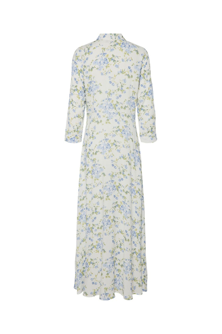 YAS - Yassavanna Long Shirt Dress - 4745084 Star White Sumelli