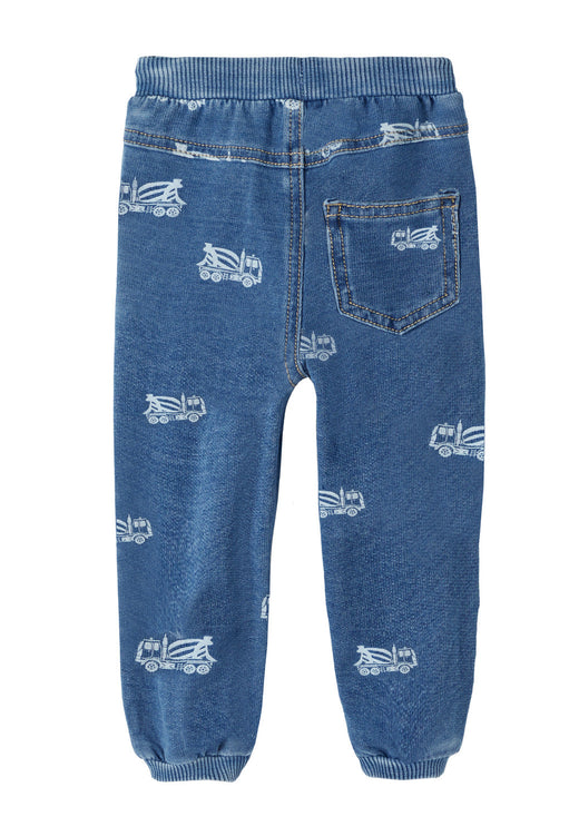 Name It, Nmmben Baggy R Swe Pant 2778-Bo D, Medium Blue Denim .