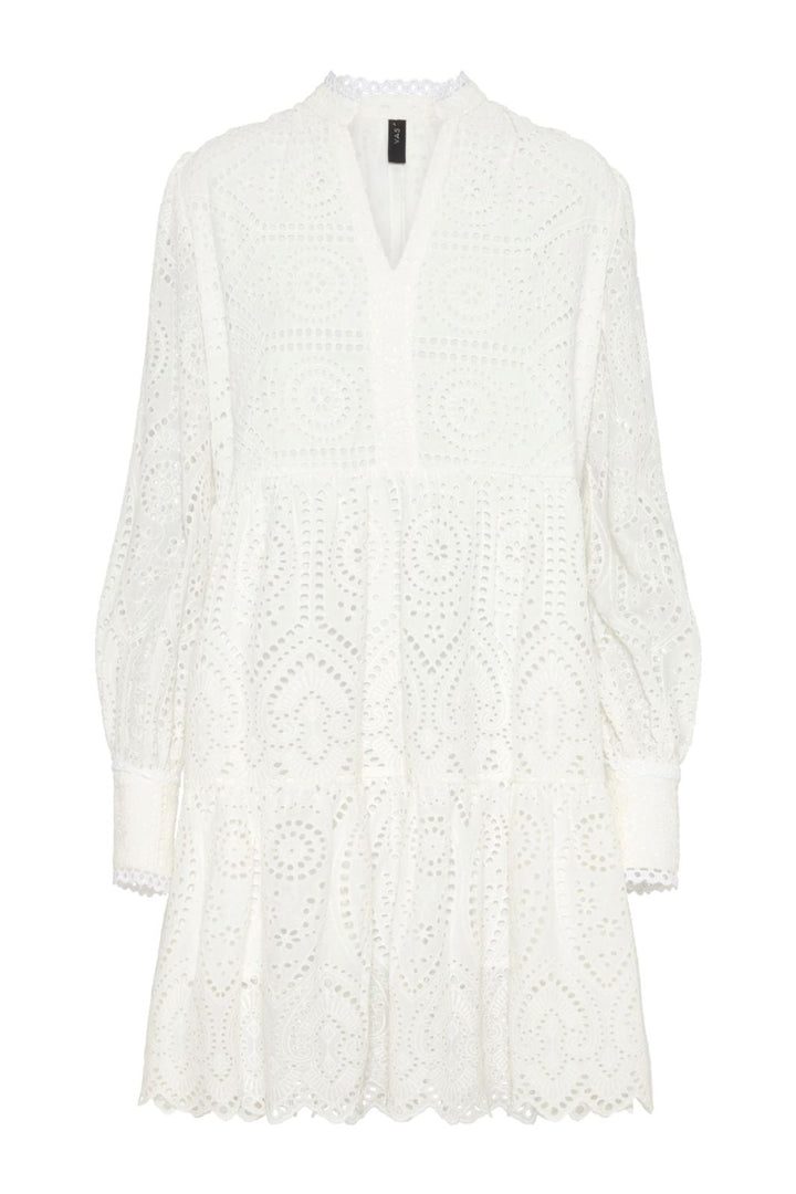Y.A.S - Yasholi Ls Dress S. - Star White Kjoler 